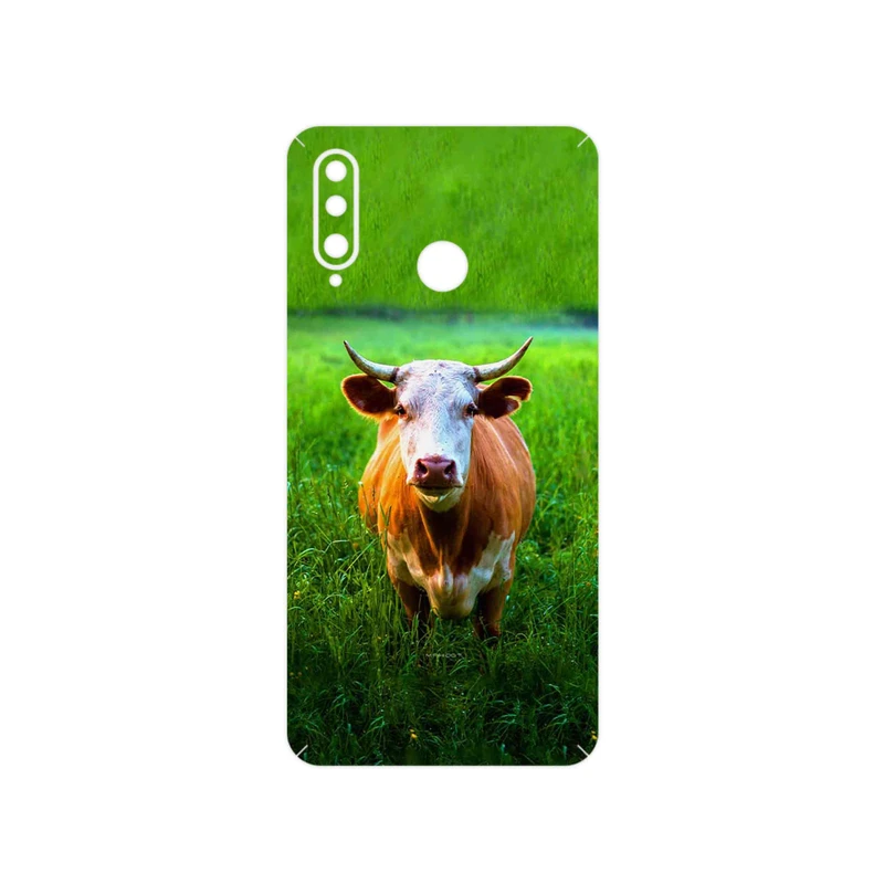 برچسب پوششی ماهوت مدل Cow مناسب برای گوشی موبایل هوآوی P30 Lite (24 MP Camera)