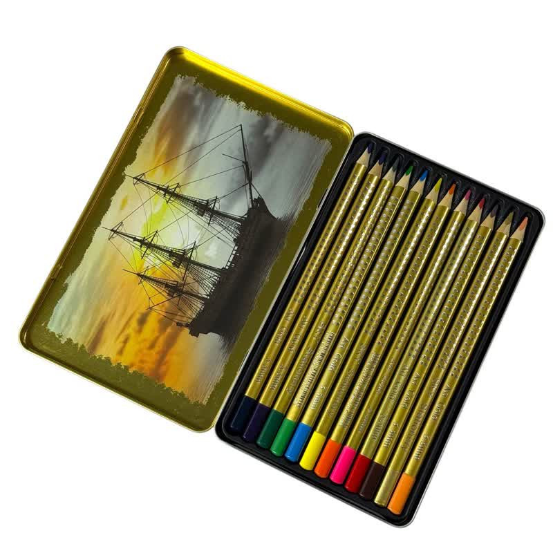 مداد رنگی 12 رنگ اسکای مدل آرت گلد