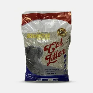 Block cat litter model Bl_10 with carbon weight 10 kg