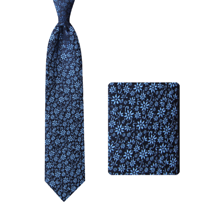 ست کراوات و دستمال جیب مردانه فایو کد 9000110
