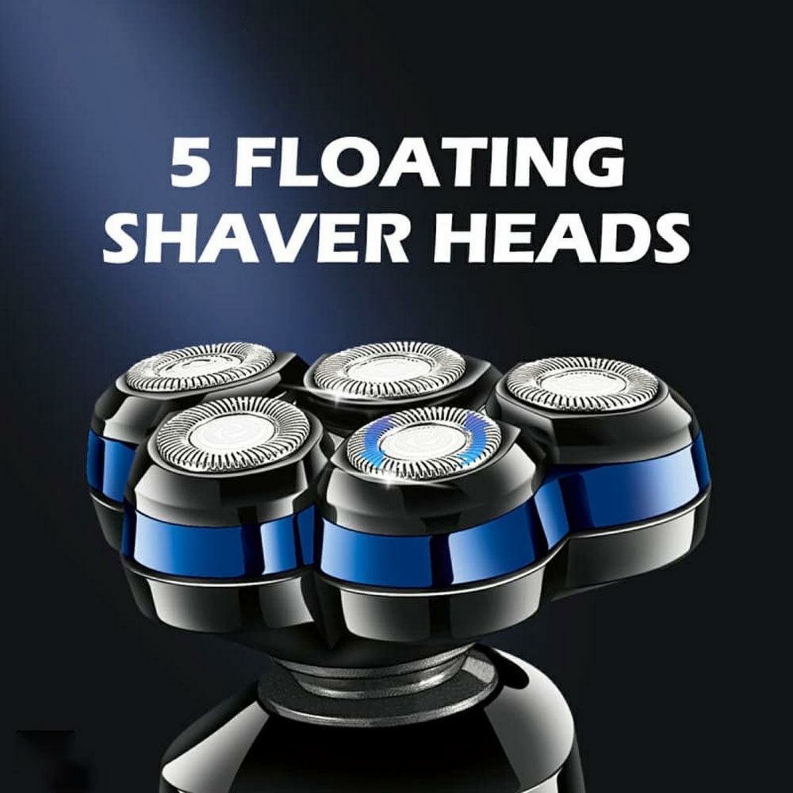 ماشین اصلاح موی صورت شارژی وی جی ار مدل V-386 -  - 3