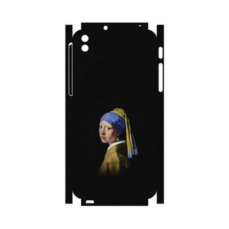 برچسب پوششی ماهوت مدل Girl with a Pearl Earring of Vermeer-FullSkin مناسب برای گوشی موبایل اچ تی سی Desire 816