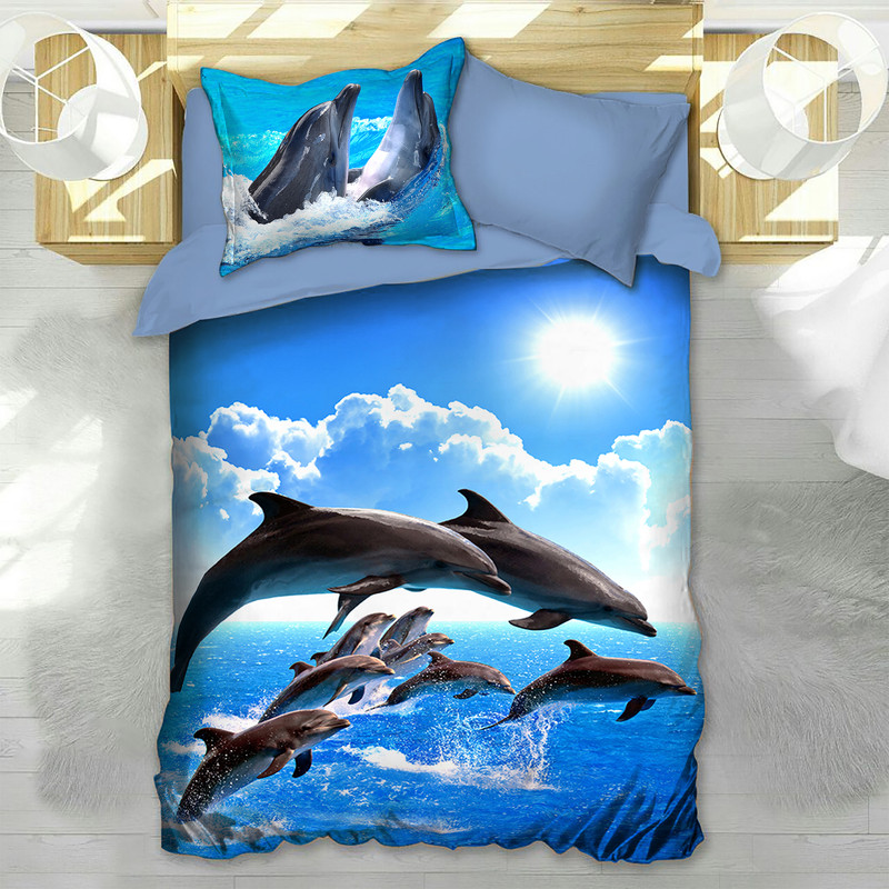 سرویس خواب مدل دلفین یک نفره 4 تکه 