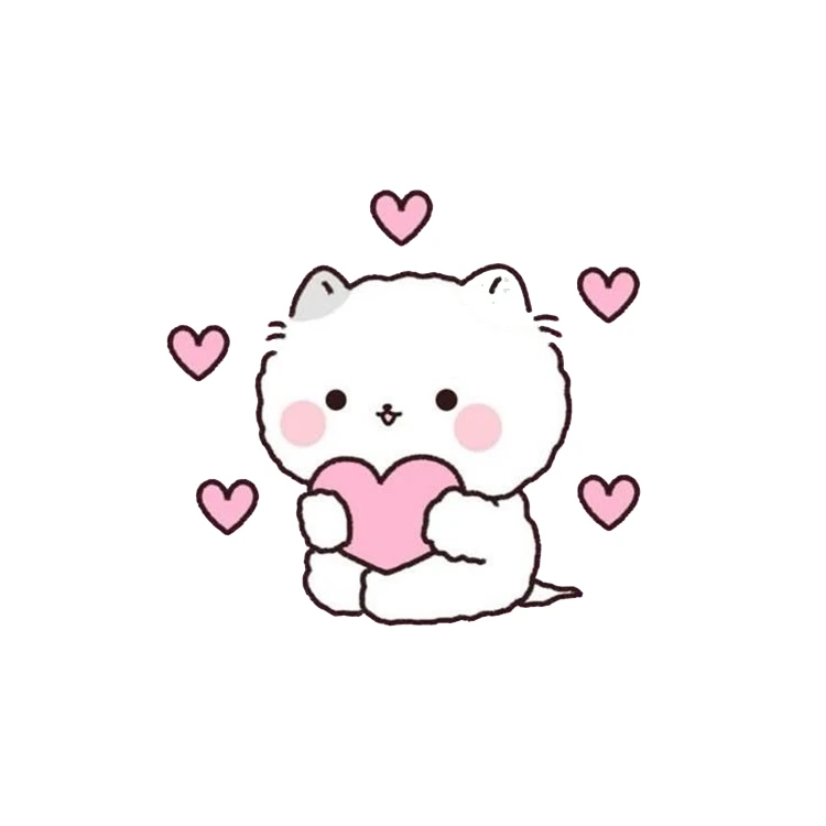 استیکر پارچه و لباس پاد آفرین مدل گربه  کیوت کد 728