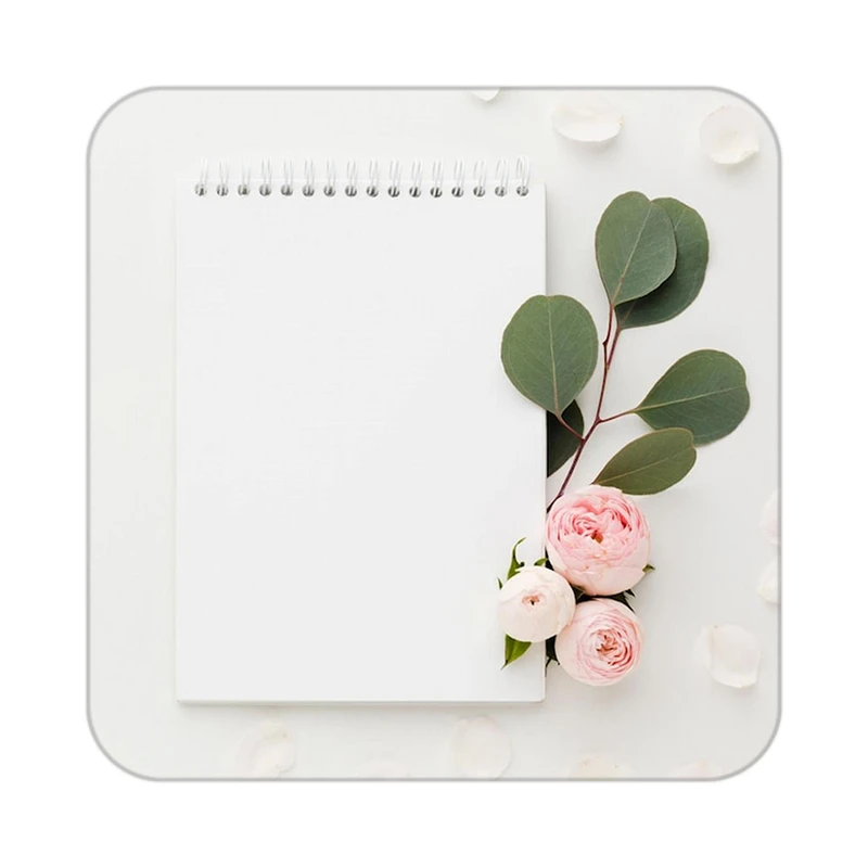 زیر لیوانی کاکتی طرح گل مدل mp18025