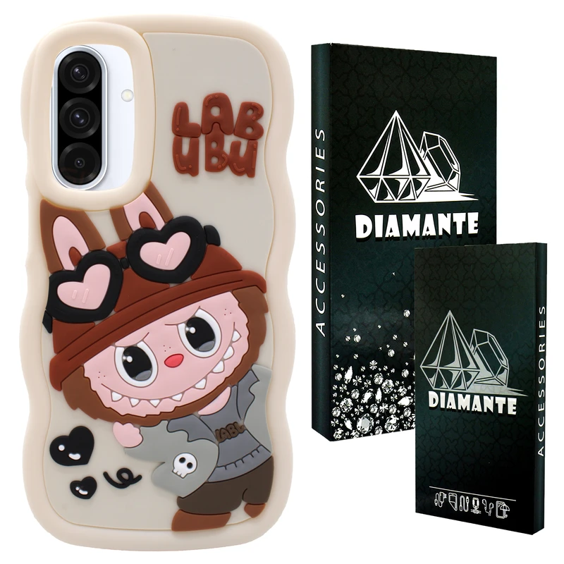 کاور دیامانته مدل Cream Bk مناسب برای گوشی موبایل سامسونگ Galaxy A36