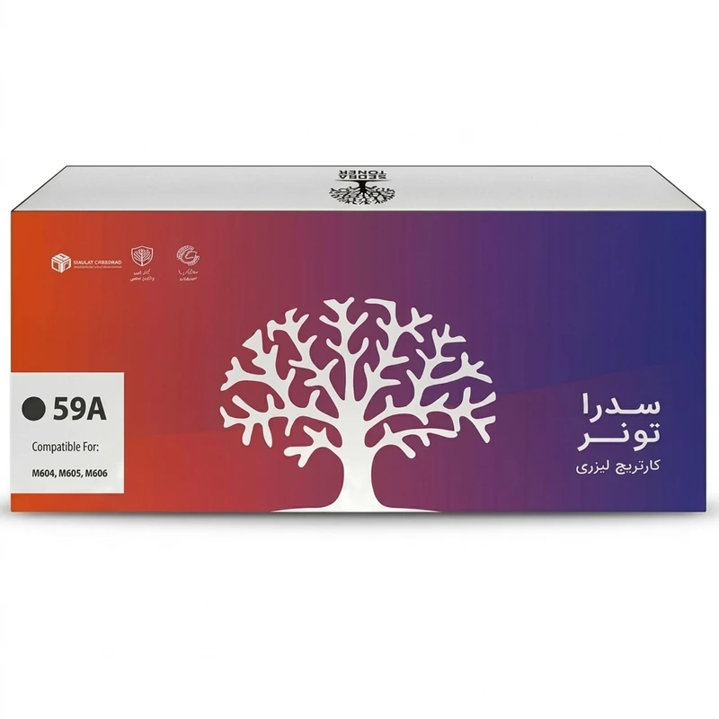 تونر کارتریج مشکی 800 گرمی سدرا مدل 59A