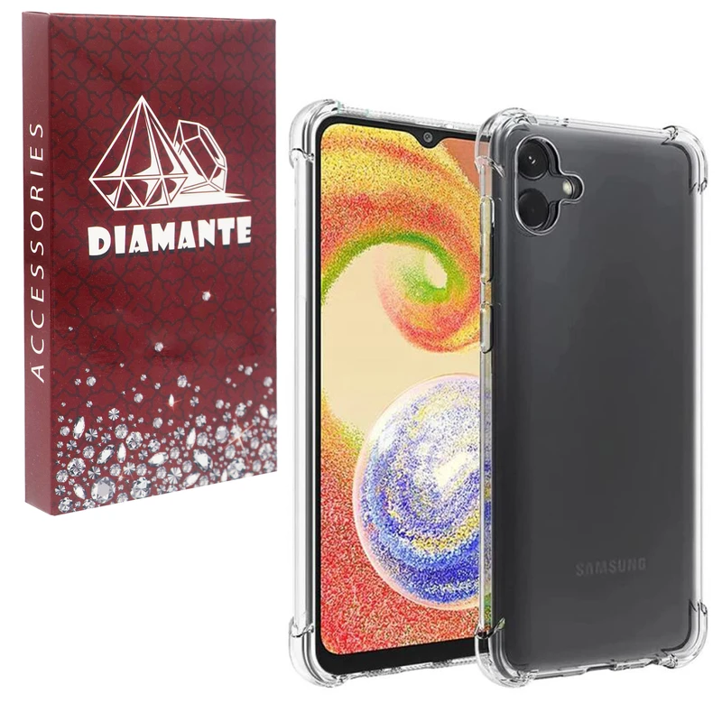 کاور دیامانته مدل ساده مناسب برای گوشی موبایل سامسونگ Galaxy A06