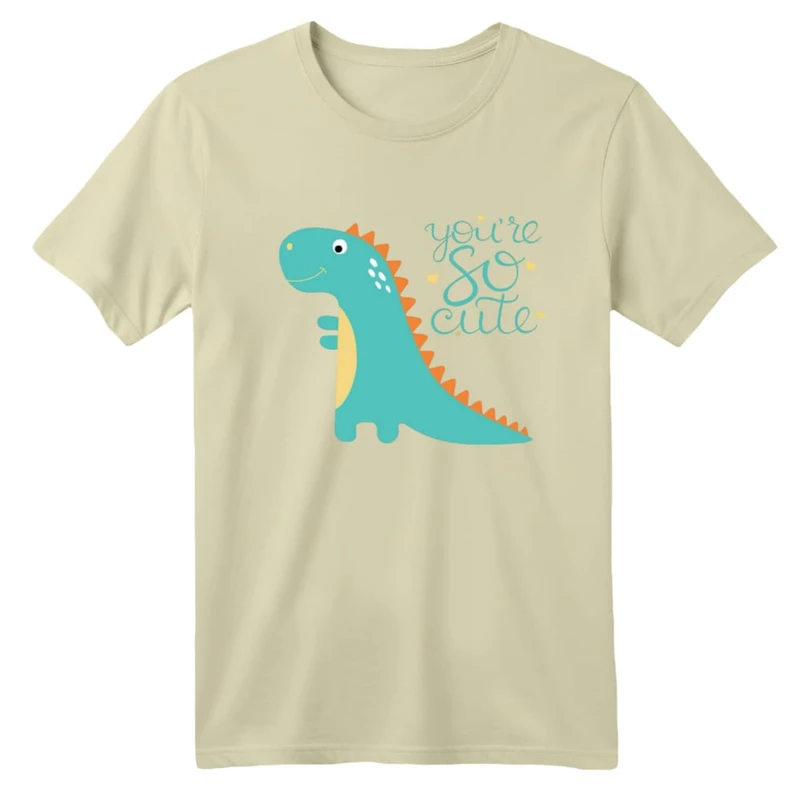 تی شرت آستین کوتاه بچگانه مدل دایناسور کد ۳۲