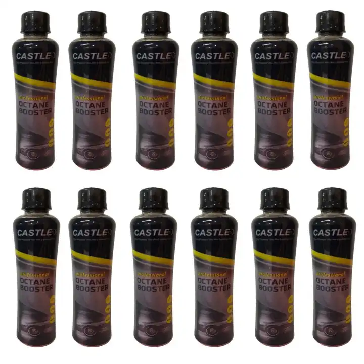 اکتان بوستر خودرو کستل مدل OC5 حجم 300 میلی لیتر بسته 12 عددی