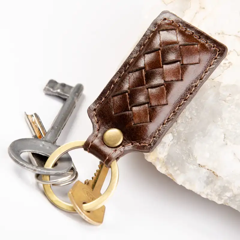 جاکلیدی چرم عطارد مدل C02