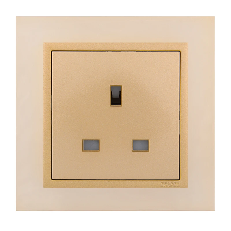 پریز ایفاپل مدل LOGUS90 METALLO کد 90910TOU/21185/90642