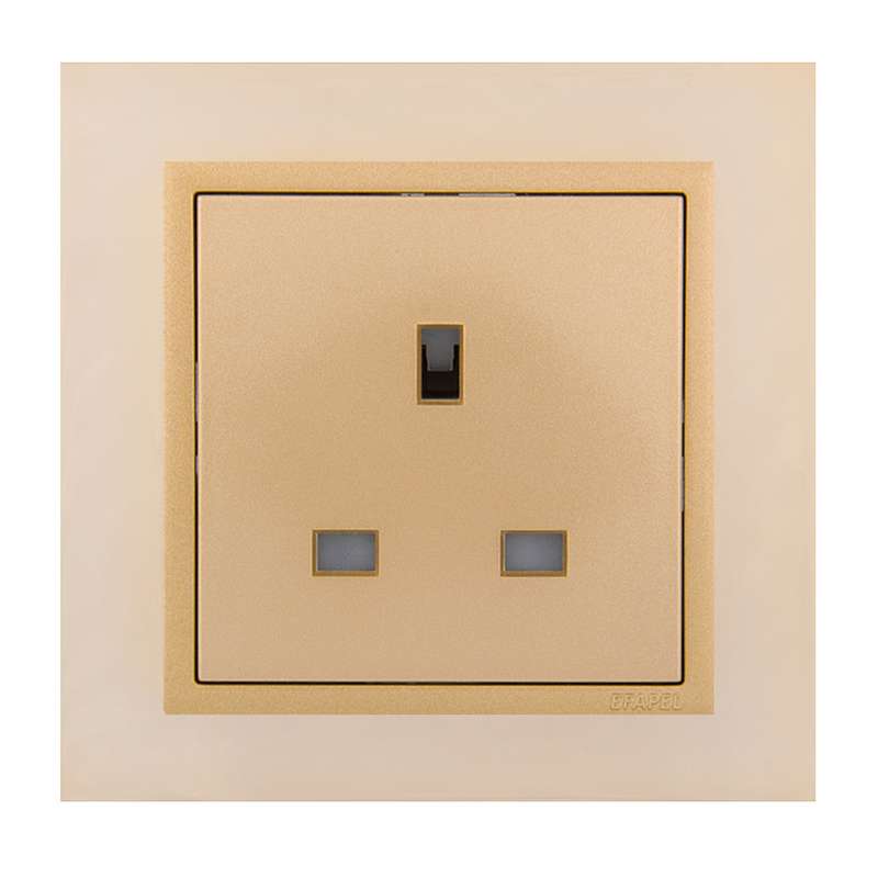 پریز ایفاپل مدل LOGUS90 METALLO کد 90910TOU/21185/90642