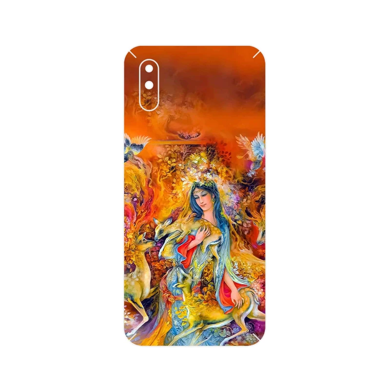 برچسب پوششی ماهوت مدل Persian miniature 2 مناسب برای گوشی موبایل شیائومی Redmi 9A