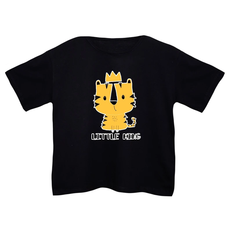 کراپ‌تی شرت آستین کوتاه زنانه مدل ببر کد 8