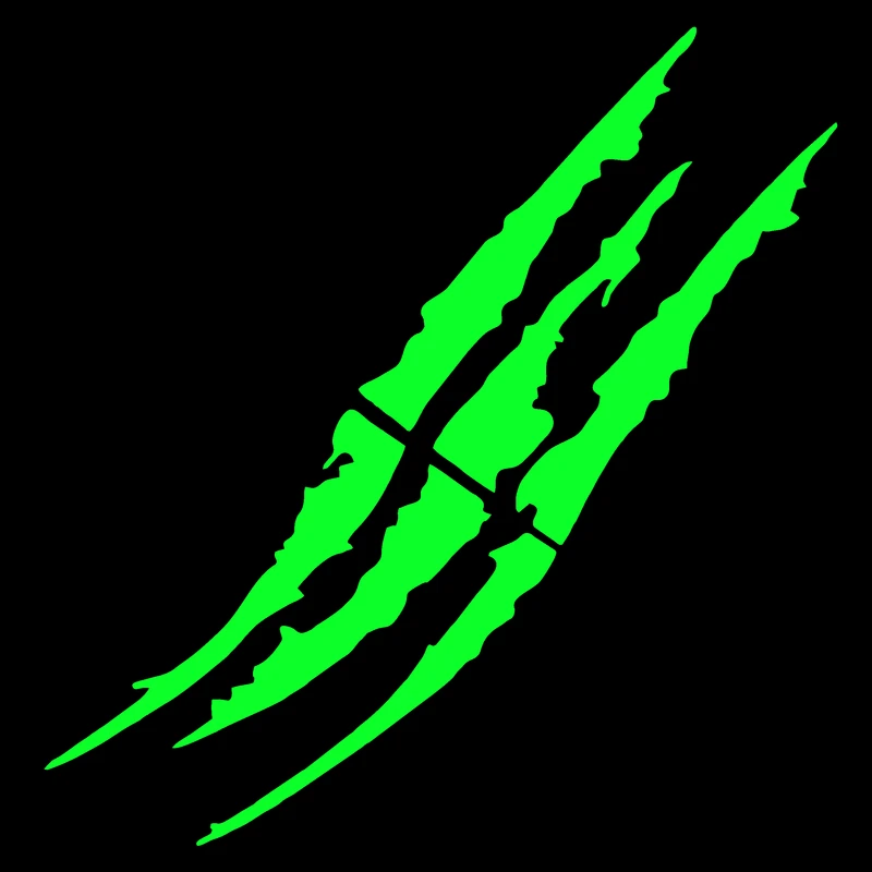 برچسب بدنه خودرو مدل شبنما طرح مانستر کد 011