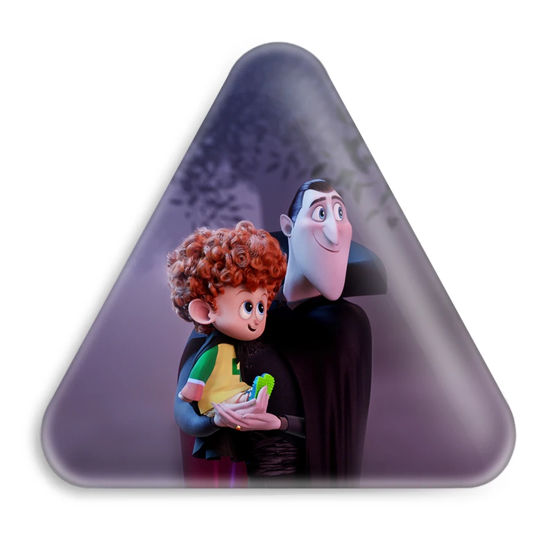 پیکسل خندالو طرح هتل ترانسیلوانیا مدل مثلثی کد 3749