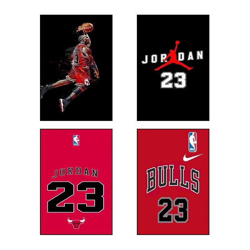  تابلو شاسي کارنيکا طرح Jordan کد 47791 مجموعه 4 عددی