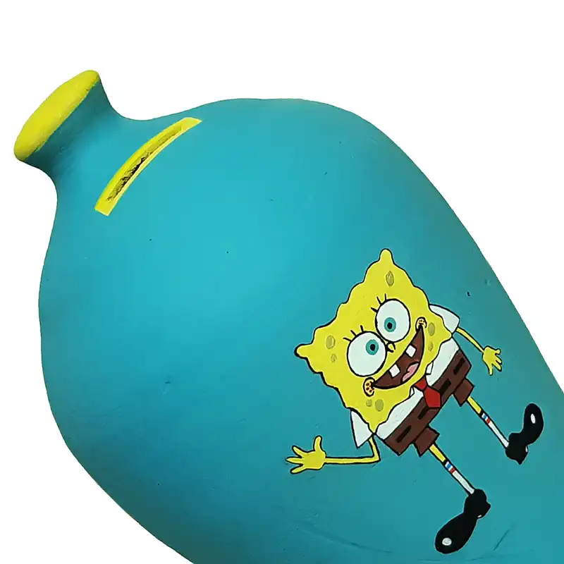 قلک سفالی مدل باب اسفنجی کد RO - 2