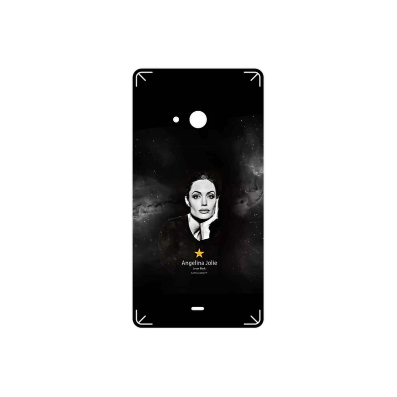 برچسب پوششی ماهوت مدل Angelina Jolie مناسب برای گوشی موبایل مایکروسافت Lumia 540