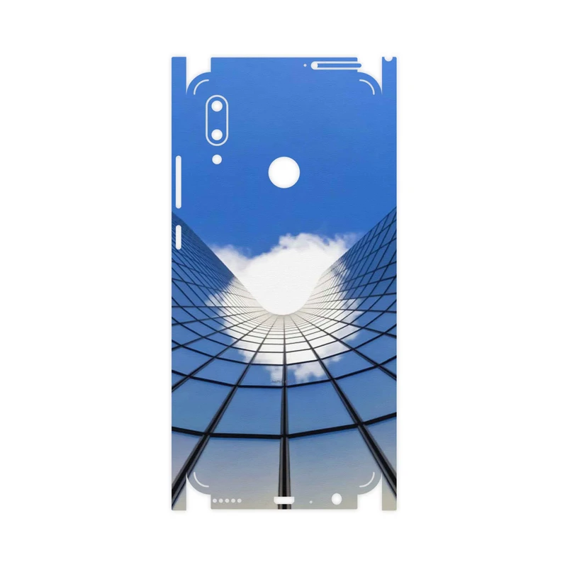 برچسب پوششی ماهوت مدل Glass skyscraper-FullSkin مناسب برای گوشی موبایل هوآوی P Smart 2019