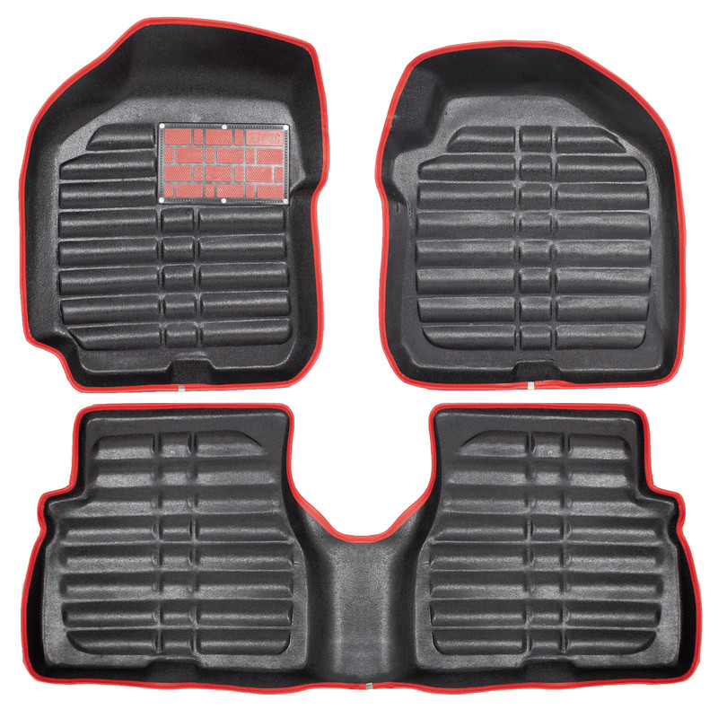 کفپوش سه بعدی خودرو مدل A-h دو رنگ مناسب برای تیبا