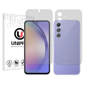 UNIPRO Explosion Proof model Matte screen protector suitable for Samsung Galaxy A54 mobile phone along with the back protector