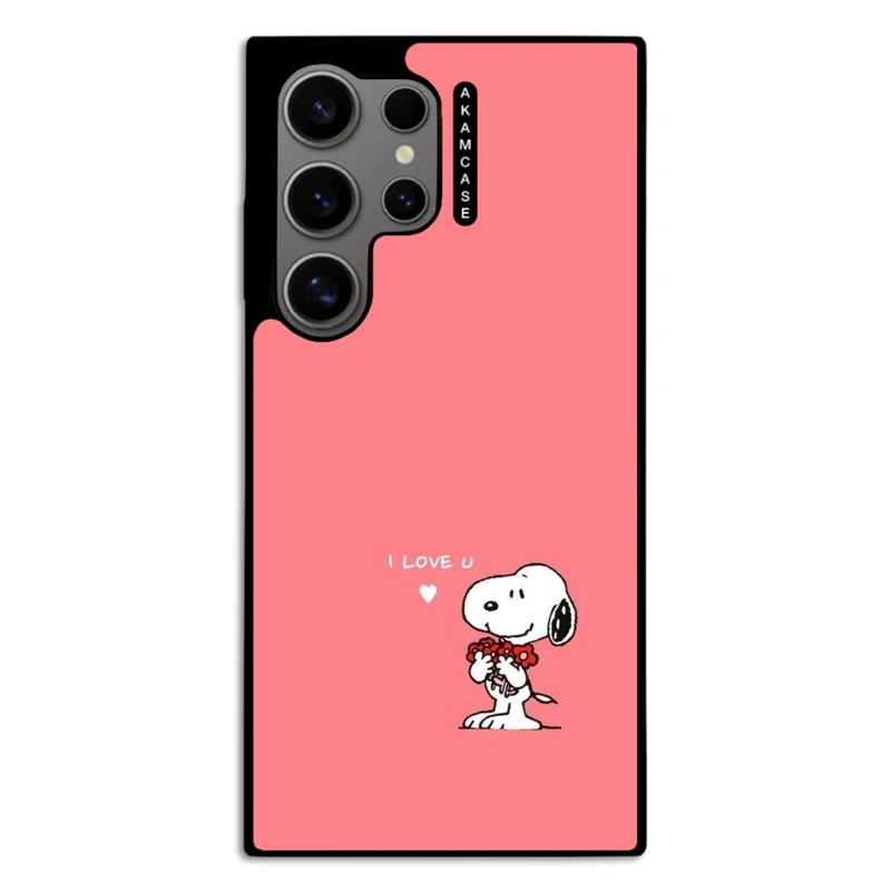 کاور آکام مدل AMC-WSGS24U-SNOOPY-20 مناسب برای گوشی موبایل سامسونگ Galaxy S24 Ultra