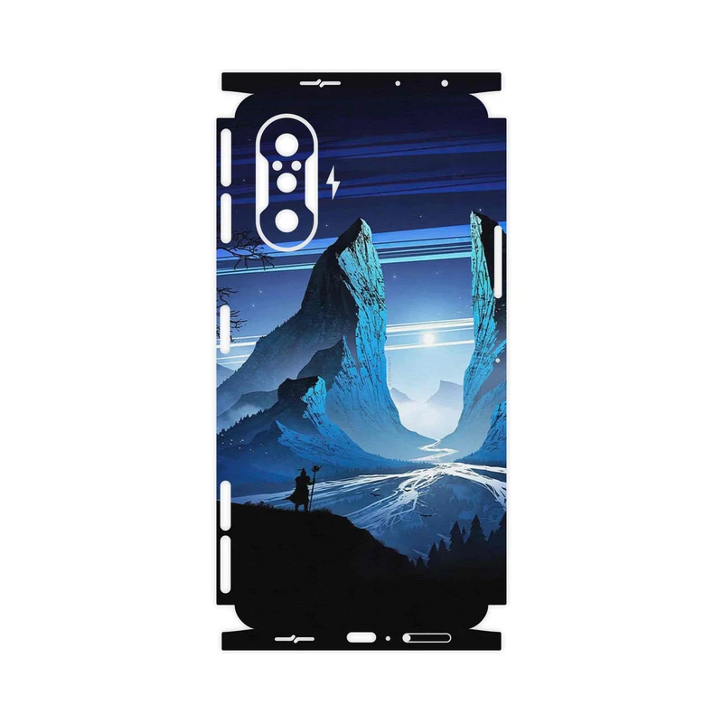 برچسب پوششی ماهوت مدل Blue Mountains Digital Art-FullSkin مناسب برای گوشی موبایل شیائومی Redmi K40 Gaming