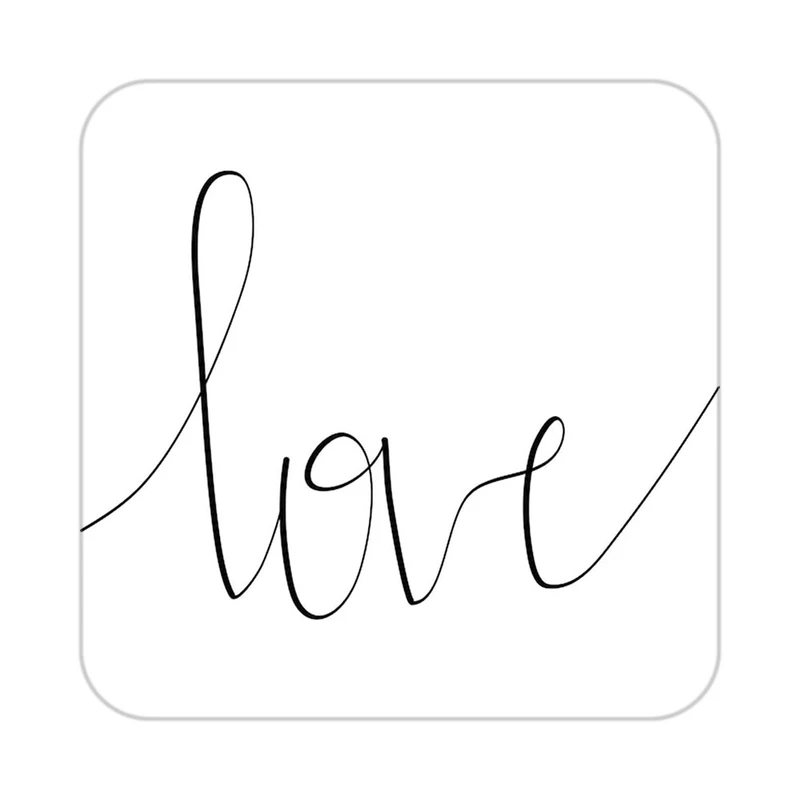 زیر لیوانی کاکتی طرح عاشقانه مدل mp38811