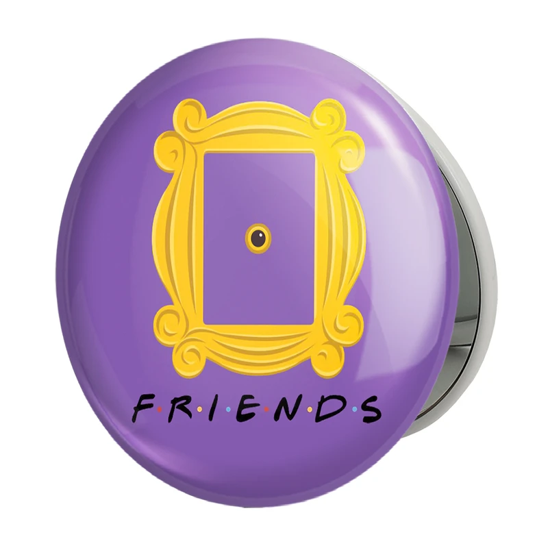 آینه جیبی خندالو طرح سریال فرندز  Friends مدل تاشو کد 3144 