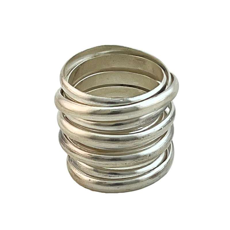 انگشتر نقره زنانه مدل سایا