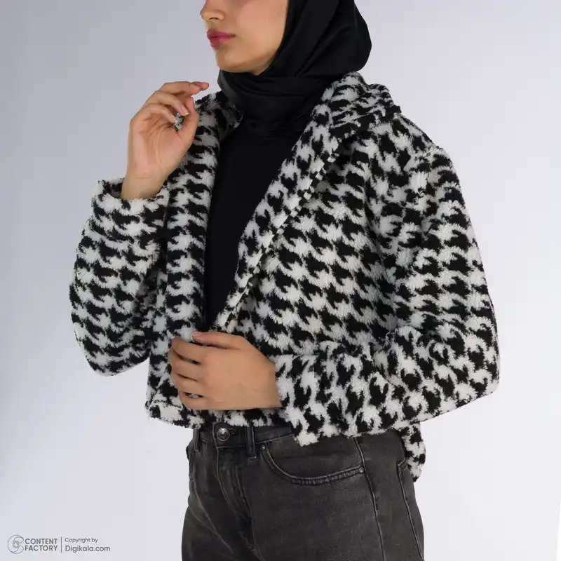 کت زنانه مون‌سا مدل پیچازی