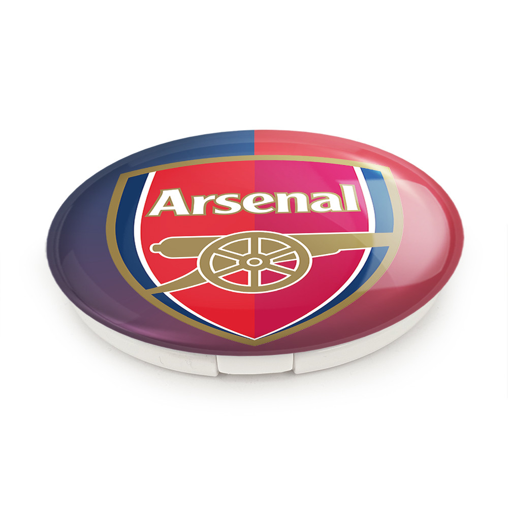 آینه جیبی خندالو طرح باشگاه آرسنال Arsenal مدل تاشو کد 2039