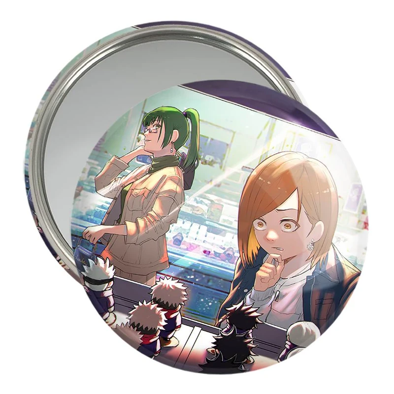 آینه جیبی خندالو مدل نوبارا و ماکی انیمه جوجوتسو کایزن  کد 11091