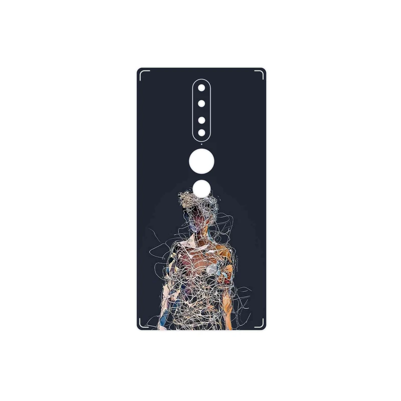 برچسب پوششی ماهوت مدل Strings Digital Art 1 مناسب برای گوشی موبایل لنوو Phab2 Pro