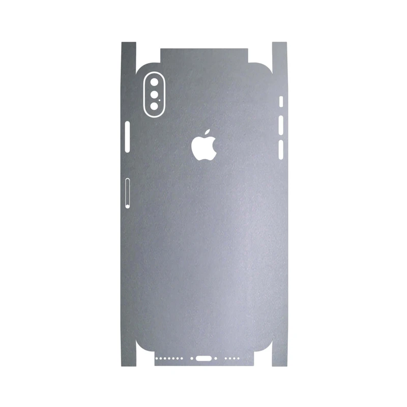 برچسب پوششی ماهوت مدل Matte-Silver-FullSkin مناسب برای گوشی موبایل اپل iPhone Xs Max