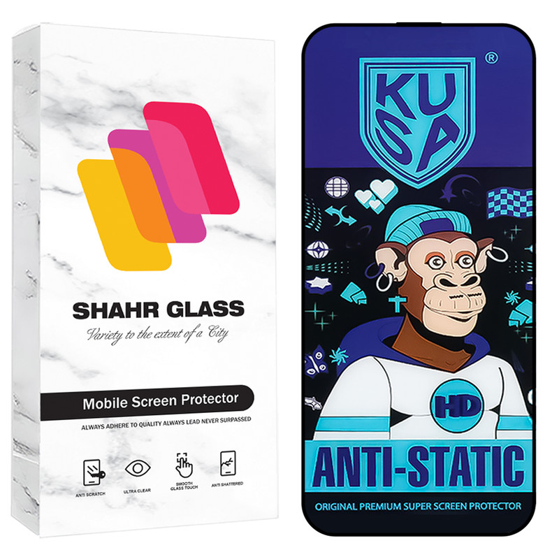 محافظ صفحه نمایش شهر گلس مدل KUAS مناسب برای گوشی موبایل اپل iPhone 16 Pro Max