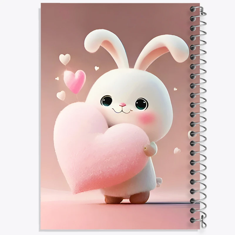 دفتر لیست خرید 50 برگ خندالو طرح خرگوش بامزه کد F5728