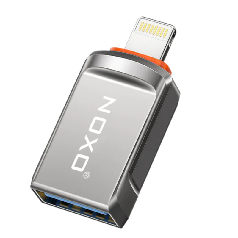 مبدل لایتنینگ OTG به USB-A نوکسو مدل OTN-2