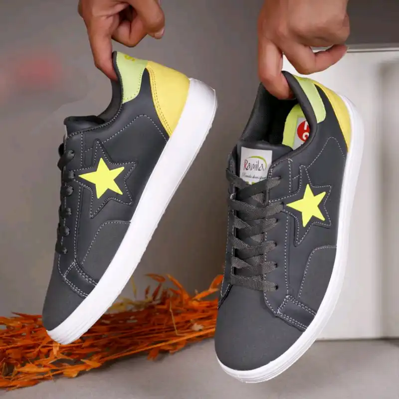 کفش پیاده روی زنانه رامیلا کد p.t رنگ طوسی