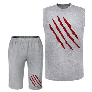 ست تاپ و شلوارک مردانه مدل چنگ کد N705