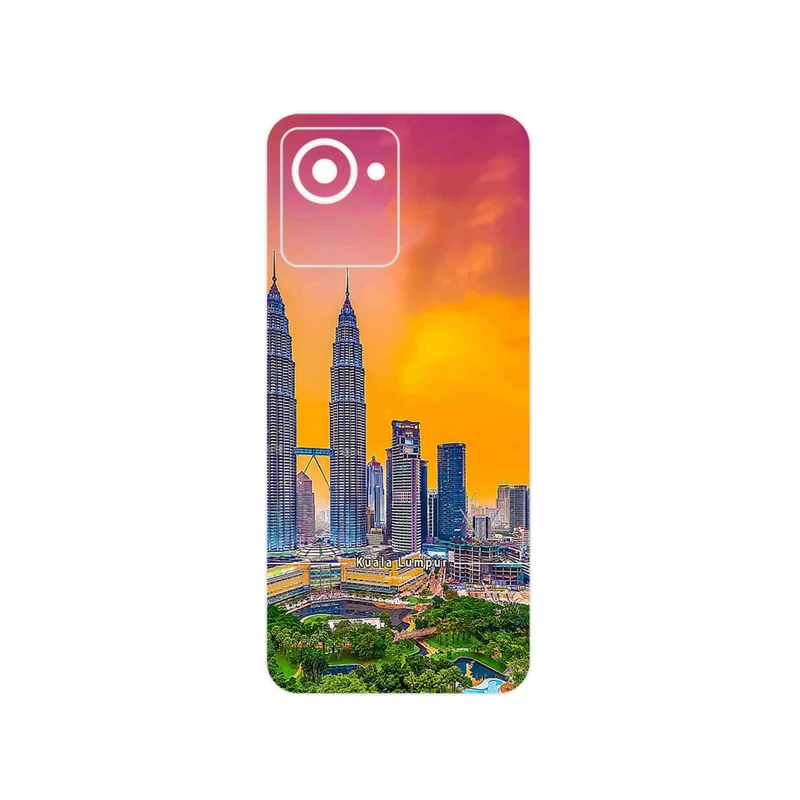برچسب پوششی ماهوت مدل City of Kuala Lumpur مناسب برای گوشی موبایل ریلمی C30s