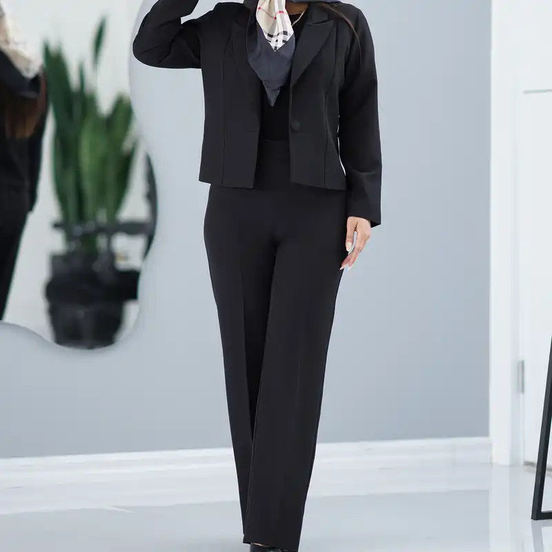 ست کت و شلوار زنانه السانا مدل گلسان کد 159801