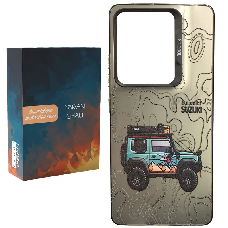 کاور قاب یاران مدل jeep مناسب برای گوشی موبایل شیائومی Redmi Note 14 4G