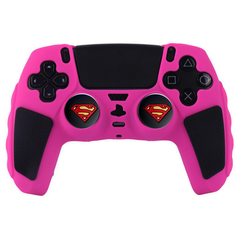 محافظ دسته بازی پلی استیشن 5 مدل Anti Slip PS5483 به همراه روکش آنالوگ