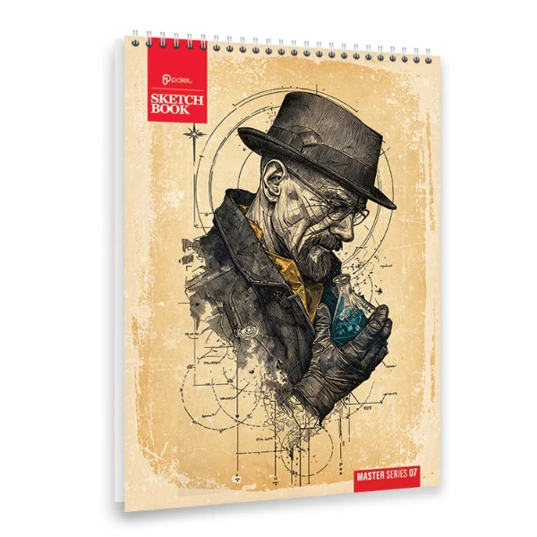 دفتر طراحی 40 برگ مدل مستر کد 07