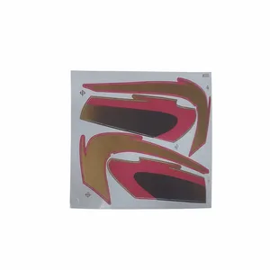 برچسب باک موتور سیکلت کد S1238 بسته 4 عددی