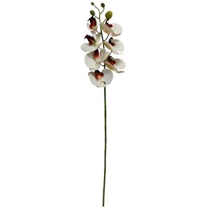 نقد و بررسی گل مصنوعی مدل شاخه ارکیده لمسی چرمی 7گل توسط خریداران
