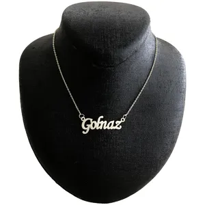 گردنبند نقره زنانه مدل گلناز کد G-19